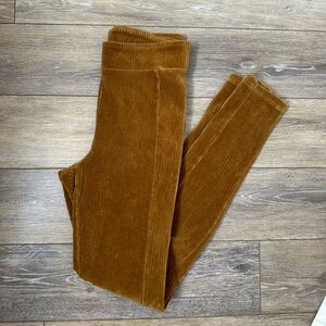 Kavu Brown Corduroy Leggings